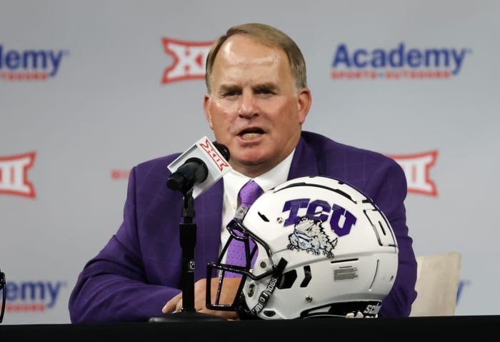 Gary Patterson During Big XII Media Day